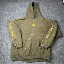 Vtg Billabong Distressed Hoodie Sweatshirt Me...