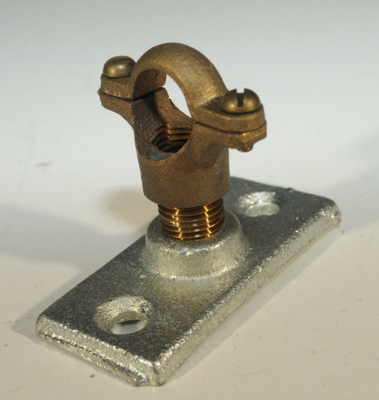 Pipe Support Hangers 24+ split ring flange plate brass split rings & misc sizes