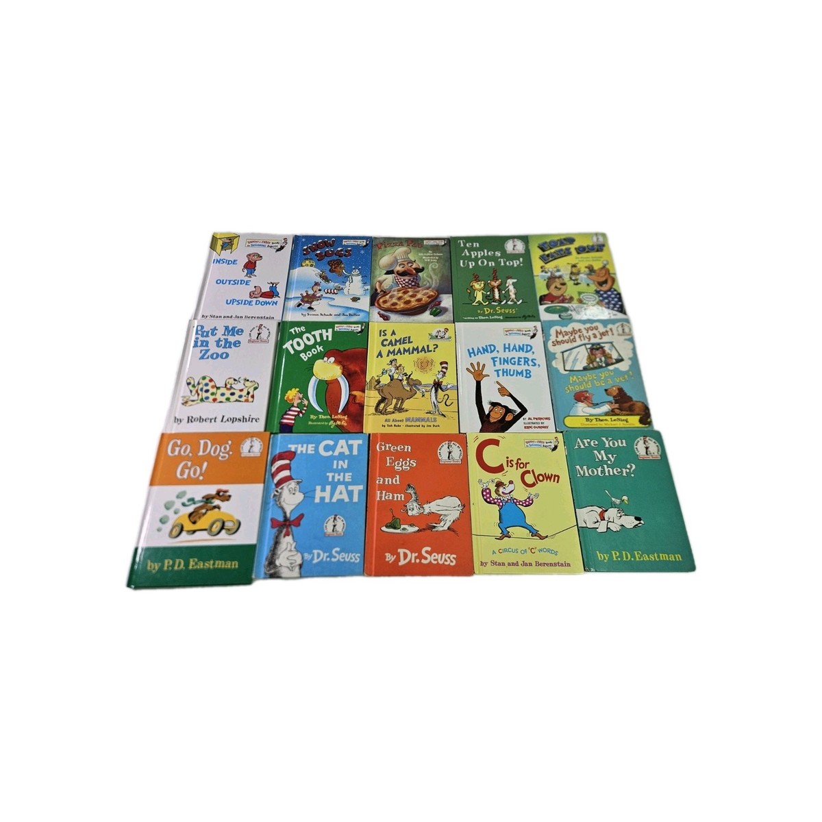 Dr. Seuss Beginner Books HC Lot 15 Children's Classics Theo LeSieg