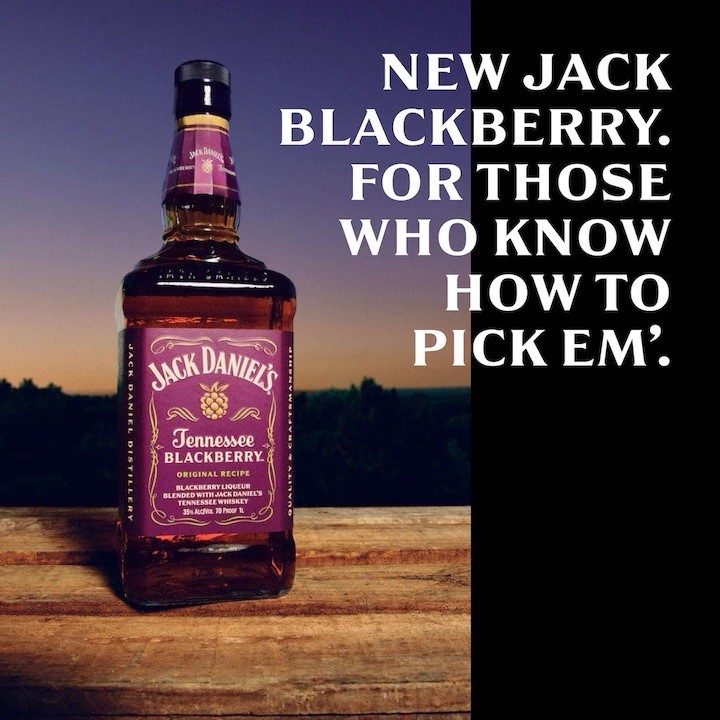 Jack Daniel's Tennessee Blackberry 日本未発売 Daniel's Jack