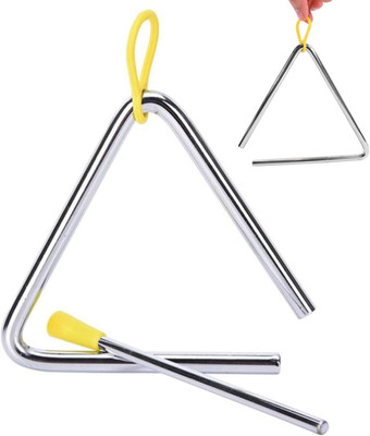 5 Zoll (12,5 cm) Musik-Triangle aus robustem mit Schlägel   Percussion-Instrumen