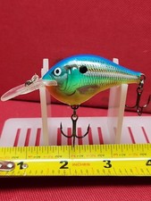 Vintage Early Rapala Diving "Dives To 6 Foot" Wooden Fishing Lure Bright Colors!