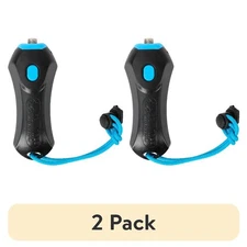 Electric Fishing Line Stringer with Sharpening Stone 2-Pack Black and Blue