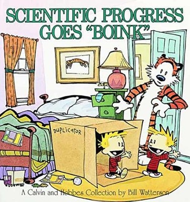 Scientific Progress Goes 'Boink': A - Paperback, by Bill Watterson - Very Good