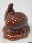 Vintage 1939 Wisconsin Badgers Football Memorabilia Red Wing Pottery Figurine