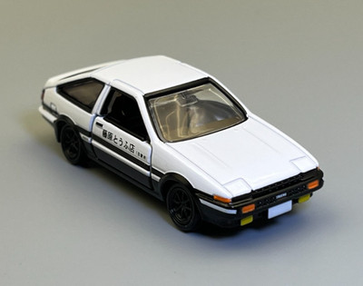 Initial D AE86 Fujiwara Tofu Panda Trueno Tomica Premium Unlimited 1/64 scale