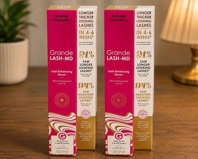 Grande LASH-MD Grande Lash Enhancing Serum 4ML 6 month Supply Newest - 2 Pack