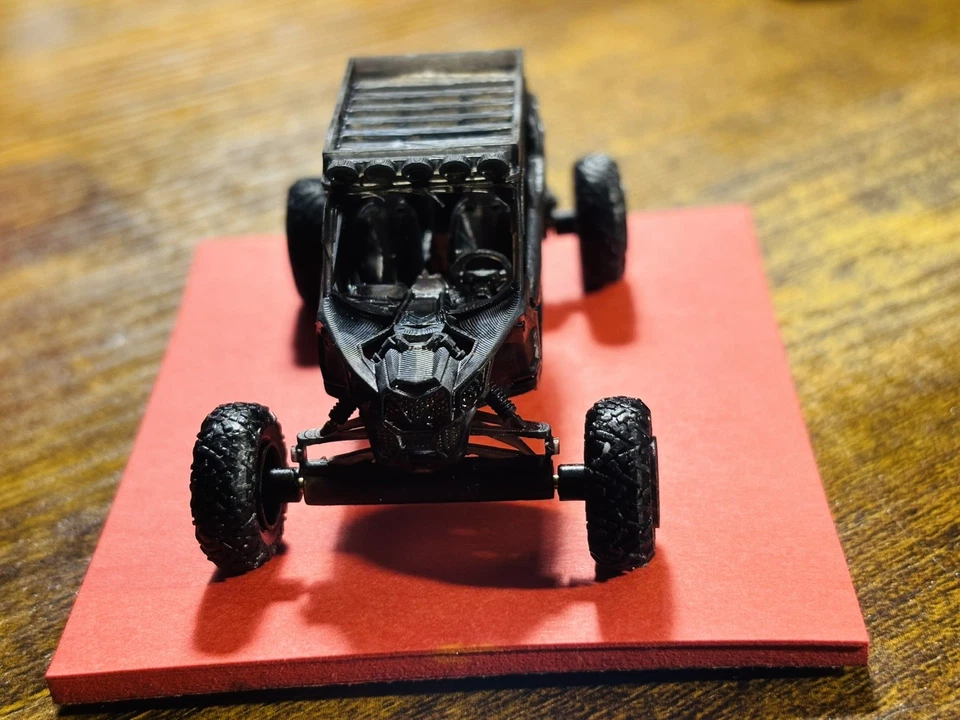 1/64 3D Printed ATV Polaris Rzr Farm Diecast Diorama Greenlight Wheels Included. - Image 2 of 4