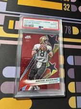 2024 Topps Cosmic Chrome #234 Archie Manning /5 RED FLARE PSA 10