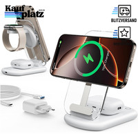 Mag Safe LadegeräT 3 In 1 FüR Iphone 17-12 Pro Max, Apple Watch, Airpods Faltbar