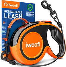 Retractable Dog Leash 18.2 Ft   Chew Proof Cable Included   360  Tangle-Free Des