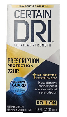 Certain Dri ROLL-ON Antiperspirant 1.2 fl oz / NEW LOOK !!