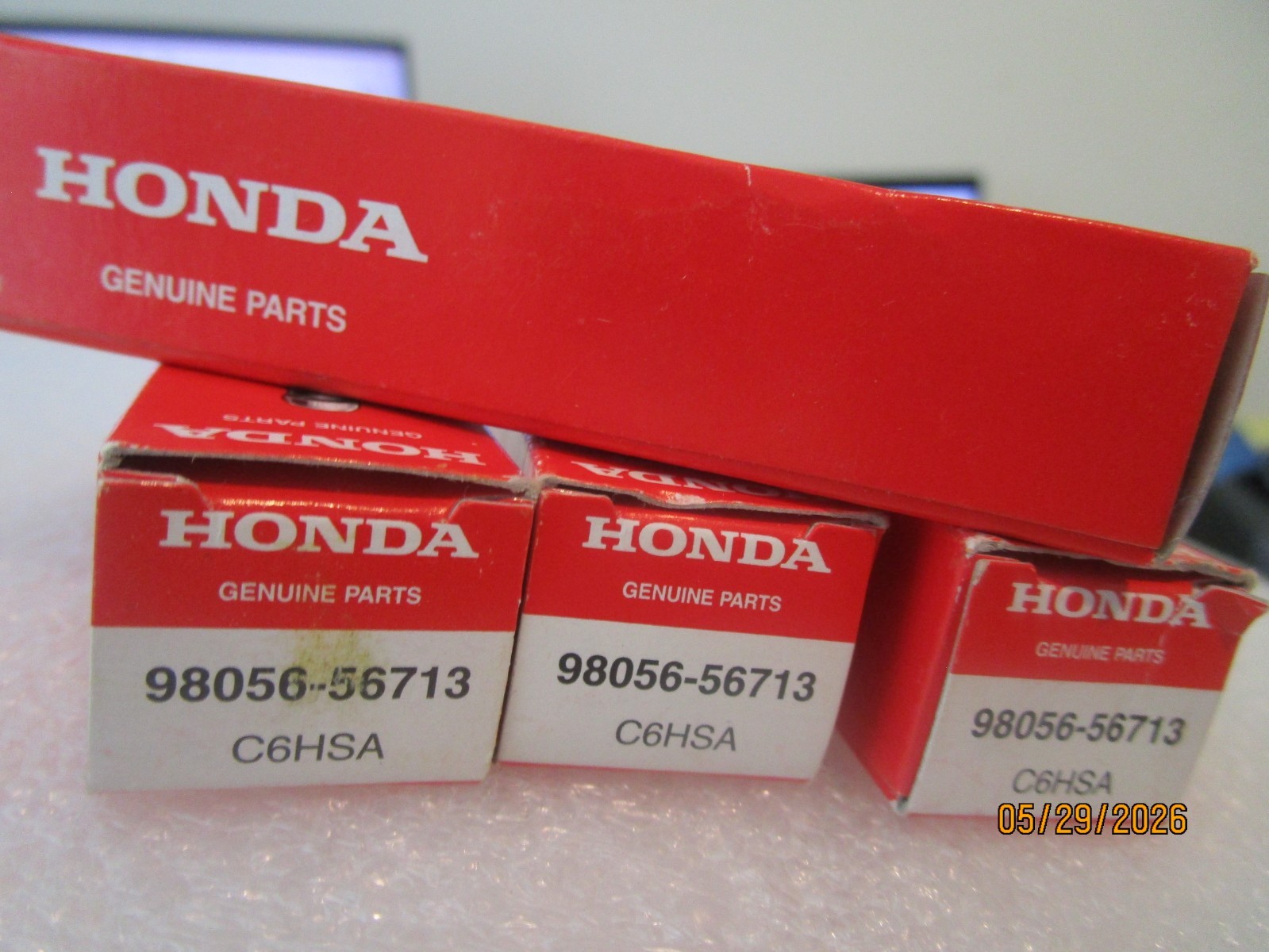NOS Honda Spark Plug NGK C6HSA 74-81 Z50 79-82 XL100 C70 Qty2 PN:98056-56713