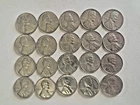 1943 P Lincoln Steel Wheat Penny Cent Roll of 20 Coins Lot # 2 50 100 250 500