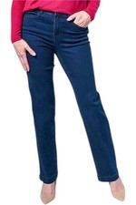 DG2 by Diane Gilman Women's Virtual Stretch Angled Pocket Jean Indigo