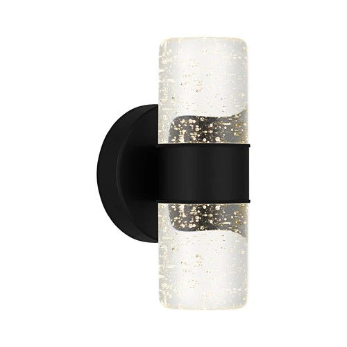 Quoizel KAI8305 Kaia 10" Tall Outdoor Wall Sconce - Black - Picture 1 of 7