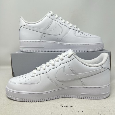 Nike Air Force 1 '07 White Men's 13 Shoes Sneakers No Lid CW2288