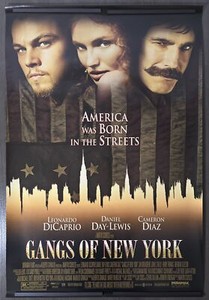 Gangs of New York Poster | eBay
