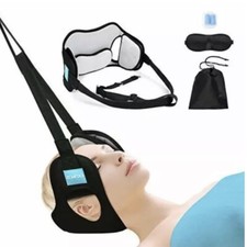 Head Hammock, EKUPUZ Breathable Velvet Cervical Neck Traction Device New