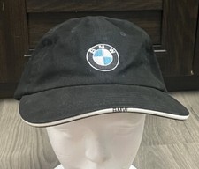BMW Lifestyle Hat Adjustable Black Embroidered Logo Car Driving Club - Wear