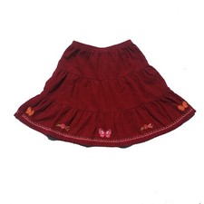 Girls Gymboree Skirt Size 5 Butterfly Girl Corduroy Vintage