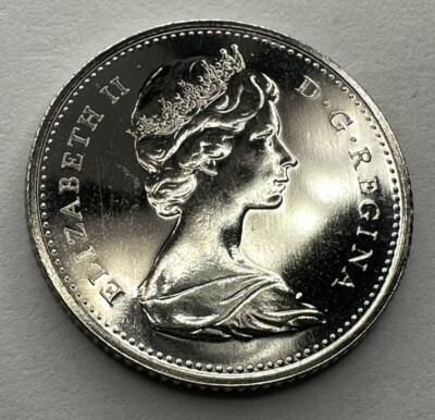 1970 Canadian 10Cent Dime Proof-Like Coin Uncirculated. Beautiful