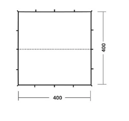 Robens Trail Tarp 3x3 m  sehr leicht handlich schnell aufgebaut Wetteschutz - Bild 4 von 4