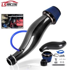 Real Carbon Fiber Cold Air Intake Pipe Kit For Civic 92-00 EG EK Integra 94-01