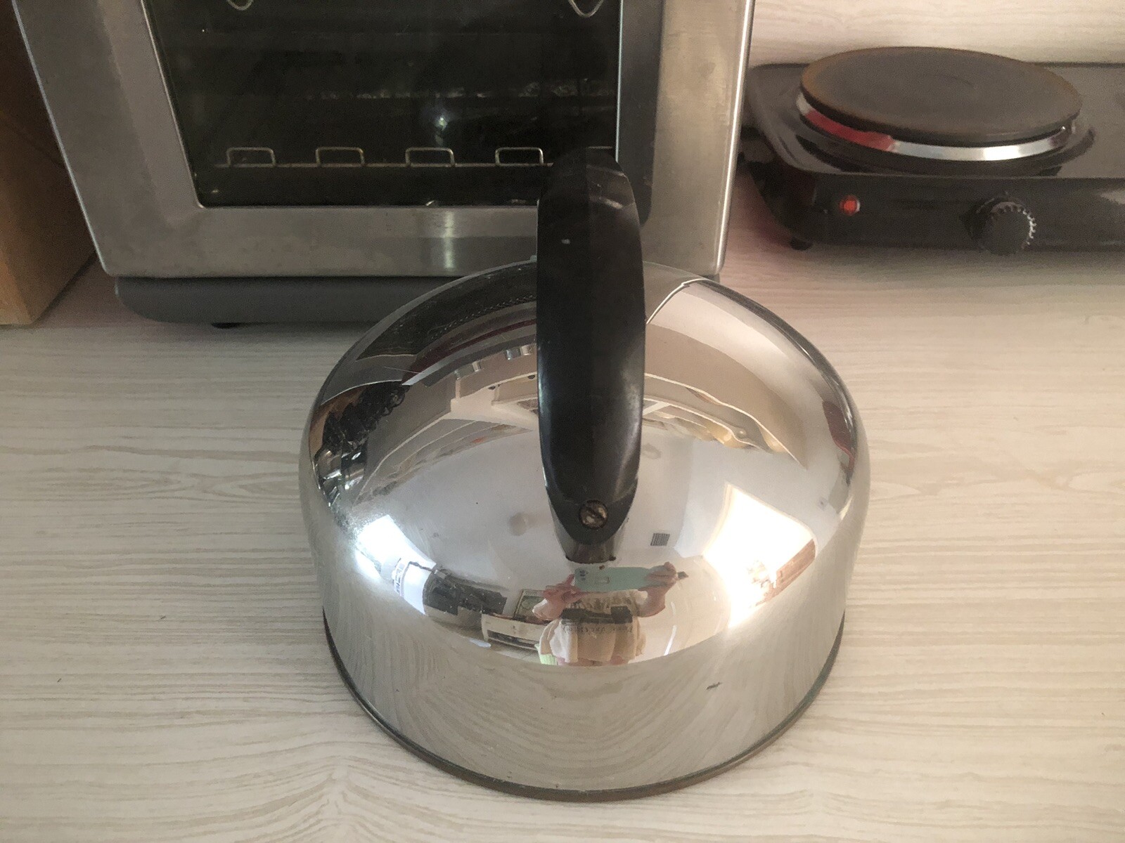 Vintage Revere Ware Whistling Tea Kettle Made In USA Rome New York eBay