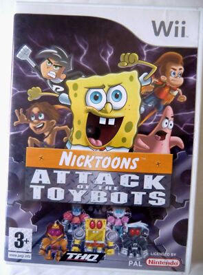 59048 Nicktoons Attack Of The Toybots - Nintendo Wii (2007) RVL-RN3P-UKV