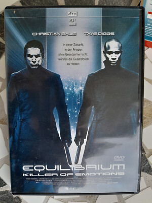 EQUILIBRIUM - KILLER OF EMOTIONS DVD. SCIENCE-FICTION FILM MIT CHRISTIAN BALE.