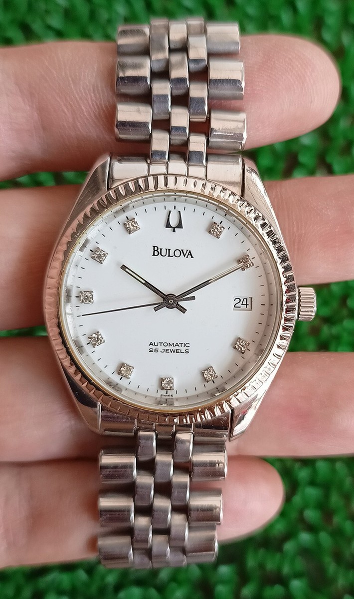 NICE & RARE VINTAGE BULOVA AUTOMATIC 25 JEWELS SWISS MADE GENT 
