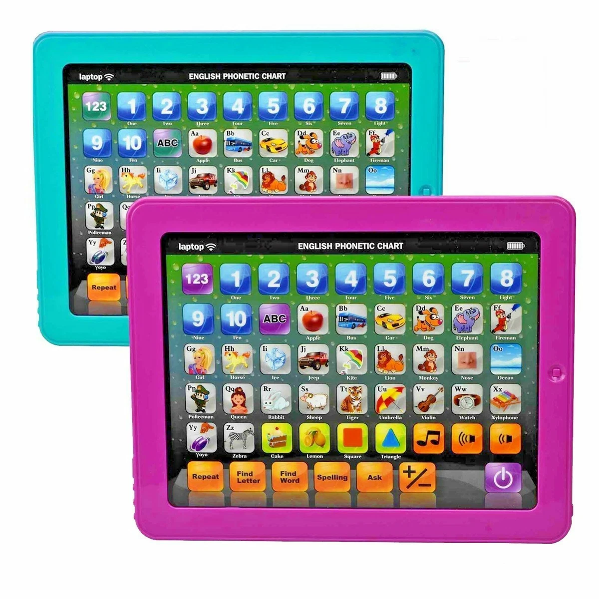 NEW MY FIRST LAPTOP TABLET IPAD KIDS CHILDREN EDUCATIONAL GAME TOY LEARNING  IPAD