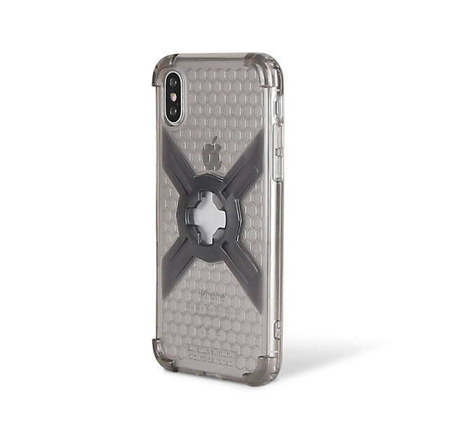 Étui de protection CUBE X-GUARD gris pour téléphone Apple iPhone X et XS