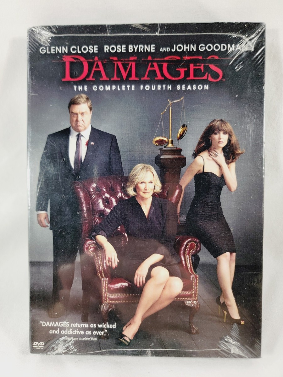 The Damages: The Complete Fourth Season (DVD, 2012, 3-Disc Set