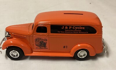 1938 Chevy Panel Truck Bank J & P Cycles Limited Edition