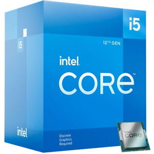 Intel Core i5-12400F Processeur (4,4 GHz, 6 Cœurs, LGA 1700) Box - BX8071512400F