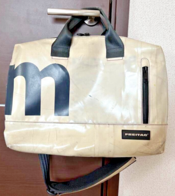 FREITAG F302 Roy Shoulder Bag color white Black | eBay 