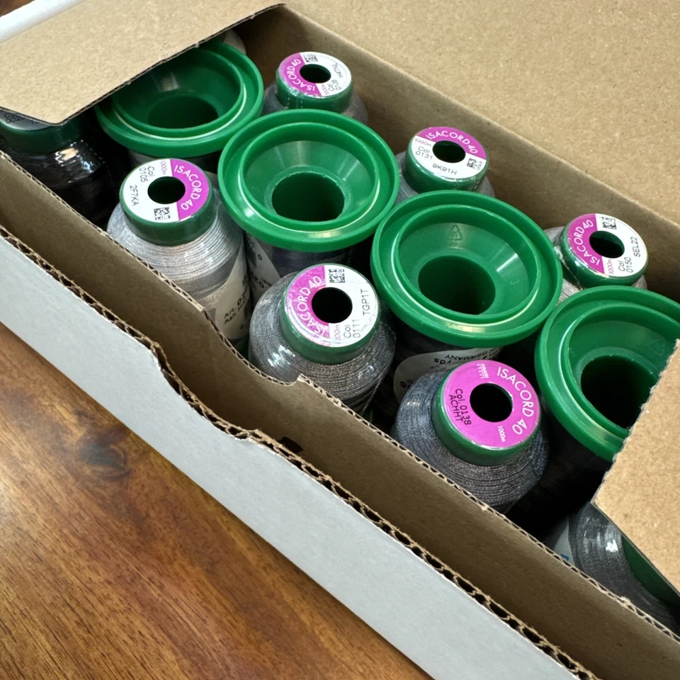 Santa Workshop Isacord Embroidery Thread Kit by Dona Gelsinger NEW LOT - Image 3 of 4