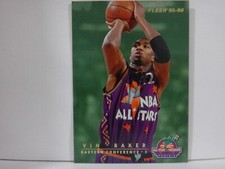 1995-96 Fleer All-Stars Bucks Basketball Card #6 Vin Baker/Cedric Ceballos