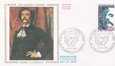 FRANCE 1974 FDC BARBEY D'AUREVILLY YT 1823