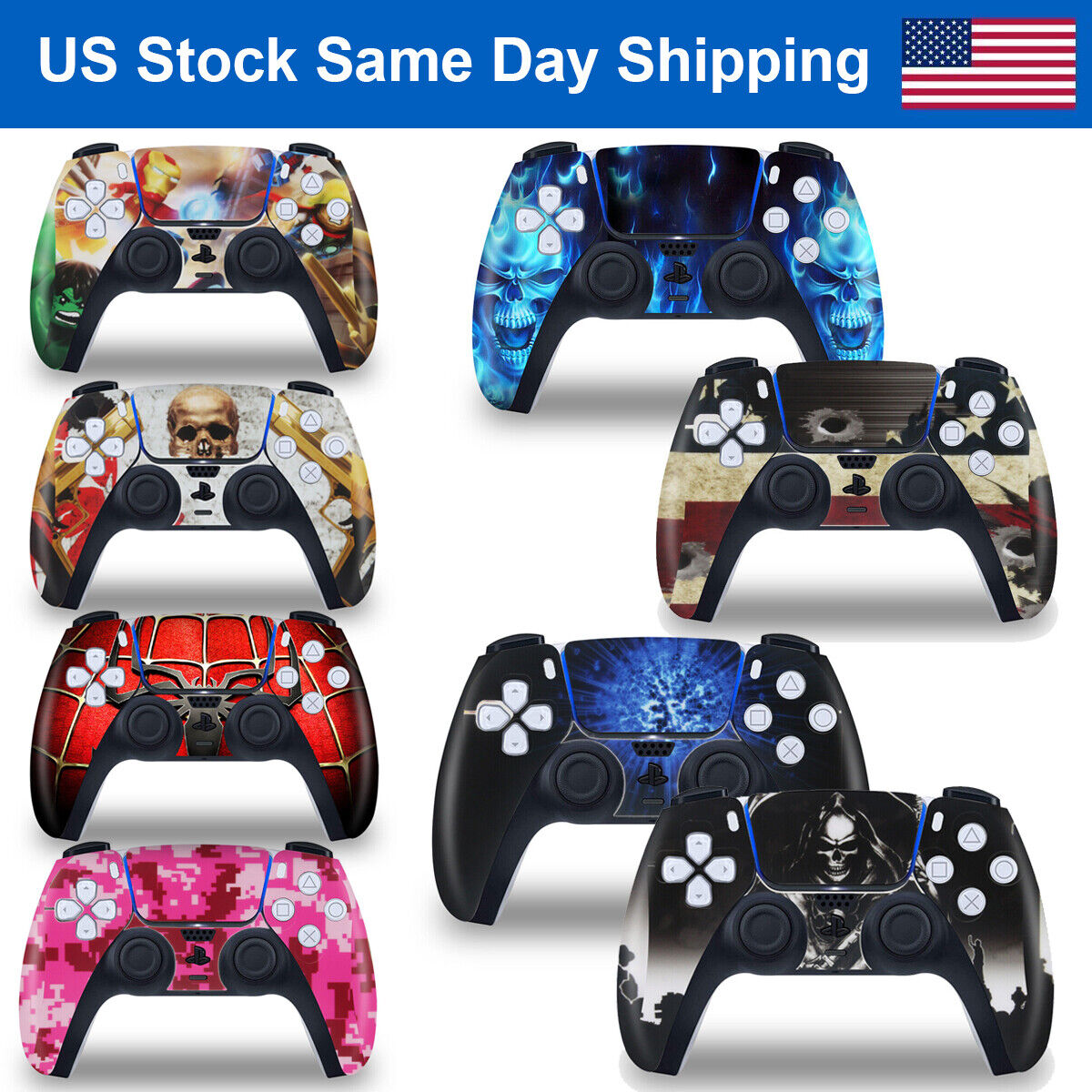 VALORANT PS5 Digital Skin Sticker for Playstation 5 Console & 2 Controllers  Decal Vinyl Skins