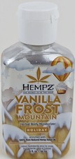 Hempz Vanilla Frost Mountain Travel Size Herbal Body Moisturizer 2.25fl.oz.