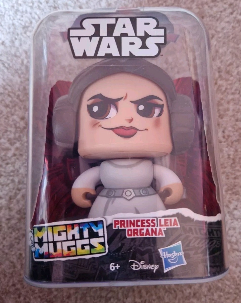 Mighty Muggs Princess Leia Star Wars Toy Figure with Changeable
