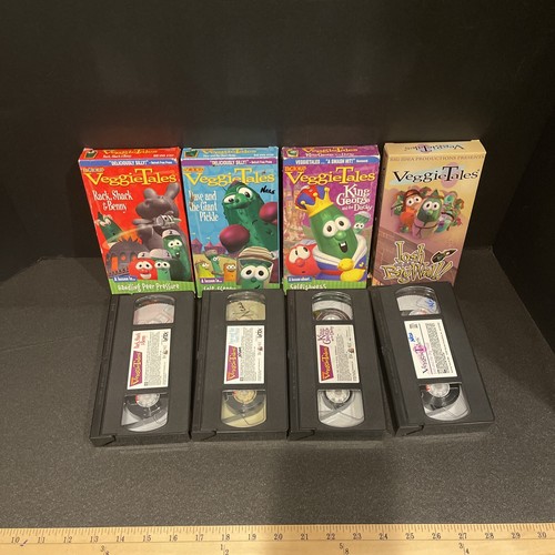 VeggieTales VHS Lot 15 mit zwei VeggieTales Büchern - Bild 10 von 11
