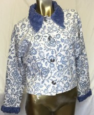 The Great Montana Duster Jacket Size Large L Silver Looking Buttons Made In USA
