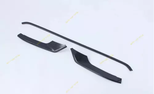 Parachoques de aspecto de carbono para Kia Carnival 2022-2024 rejilla inferior lámpara antiniebla párpados moldura - Imagen 8 de 11