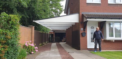 Cantilever Carport Canopy System Fitted 6m X 3m Ebay