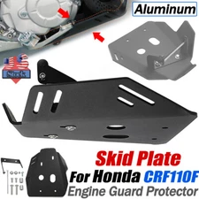 Aluminum Skid Plate For Honda CRF110F Engine Guard Protector CRF 110 F 2019-2025