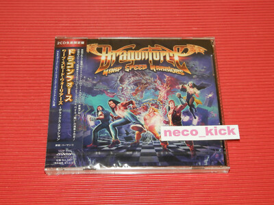 11B DRAGONFORCE WARP SPEED WARRIORS DELUXE EDITION JAPAN 2 CD